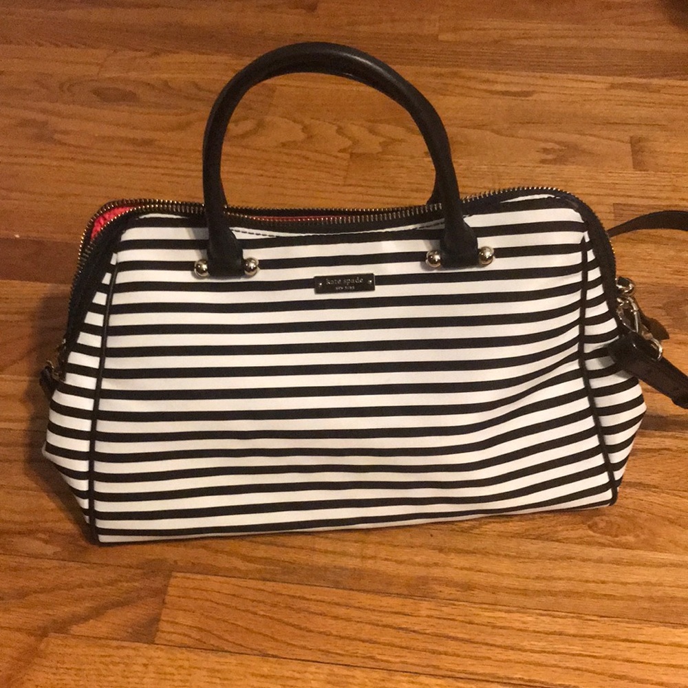 Kate Spade Cameron Street black and Cream Bag
